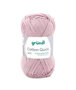 Fil à tricoter COTTON QUICK UNI - Gründl - PPSC - certifié Oeko-Tex 174 Violet