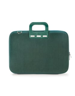Mallette Bombata Velluto 15'' - Vert