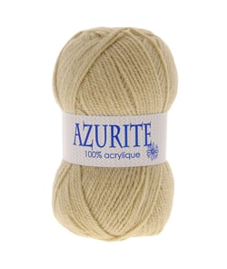 Pelote à tricoter AZURITE de Distrifil - Laissez votre créativité briller à petit prix ! - certifié Oeko-Tex 3057 Beige