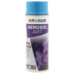 Spray de peinture - Bleu clair - RAL 5012 - Brillant - Tous supports - Aérosol Art