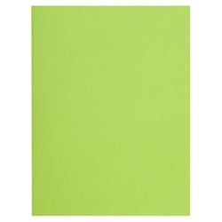 Paquet de 100 chemises FLASH 220 100% recyclé - 24x32cm - Tilleul - x 5 - Exacompta