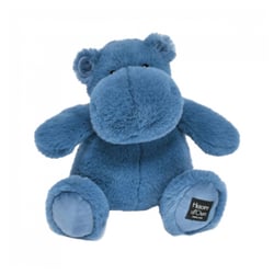 Hip'pie blue - hippopotame Bleu 25cm - Histoire D'Ours