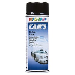 Spray peinture rallye noir brillant - 400 ml - Dupli-Color