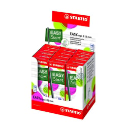 Mines de rechange pour porte-mine STABILO - Graduation HB - Épaisseur 3,15 mm - Lot de 6 mines