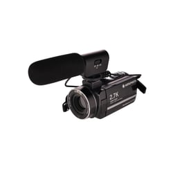 AGFAPHOTO Realimove CC2700 – Caméscope Numérique, Vidéo 2.7K, 24MP, Écran Tactile 3'', Zoom 18X, Télécommande, 2 Batteries, Micro, Batterie Lithium - Noir