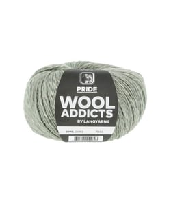 Pelote de lin et coton PRIDE - 100gr - Wool Addict 0092 Vert