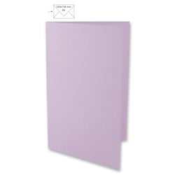 Carte A5, HD, uni, FSC Mix Credit, lilas, 297x210mm, 220g / m², 5 pces