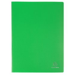 Protège-documents en polypropylène souple OPAK 200 vues - A4 - Couleurs assorties - x 8 - Exacompta