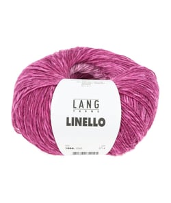 Pelote de lin et coton à tricoter Linello - 100GR - Lang Yarns 265 Rose
