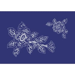 Rayher - Pochoir pour broderie Rose A5