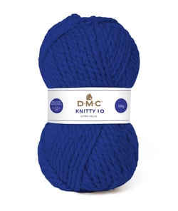 Pelote à tricoter Knitty 10 - 100GR - DMC Bleu (979)