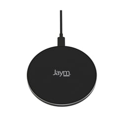 Jaym Chargeur Sans Fil à Induction Qi 15W Intelligent Ultra-Rapide Noir