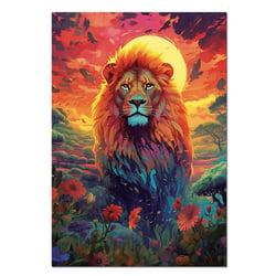 Puzzle 500 pcs - Regard majestueux du lion - Educa Borras