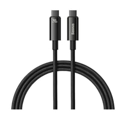 Baseus Câble de Charge et Transfert USB-C-USB-C 240W 1m Noir