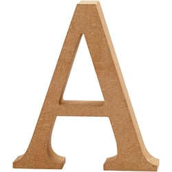 Lettre, A, H : 13 cm, ép. 2 cm, 1 pièce