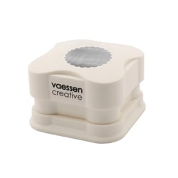Vaessen Creative Perforatrice Magnétique Cercle Dentelé Ø3,5cm
