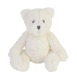 Peluche Ours blanc 26 cm - Happy Horse