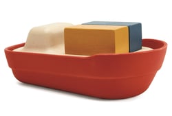 Grand bateau modulable rouge 21 cm - Plan Toys