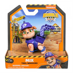 Coffret pat patrouille ruben et cie : figurine chien mix 7 cm - paw patrol - spin master