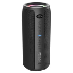 Enceinte Bluetooth Camouflage Avec Basses Puissantes Et Lumières Colorées Noir YONIS