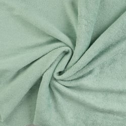 Tissu Eponge Bébé Bambou Tout doux Vert menthe