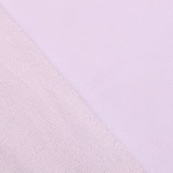 Tissu Micro Éponge Bambou Blanc pur