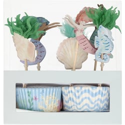 Kit Cupcakes Sirènes