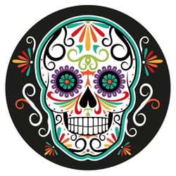 Disque gâteau Black Calavera