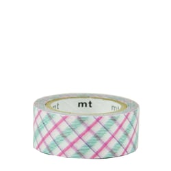 Masking Tape - Motif écossais - check purple - 5 m x 15mm