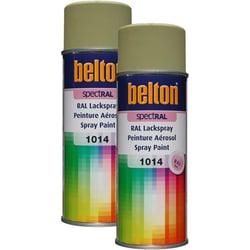 Lot de 2 sprays de peinture Belton Spectral RAL1014 Ivoire 400ml