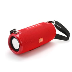 Enceinte Bluetooth Portable Haute Puissance Etanche Avec Support FM et Carte TF Rouge YONIS