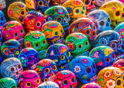 Colorful Skulls