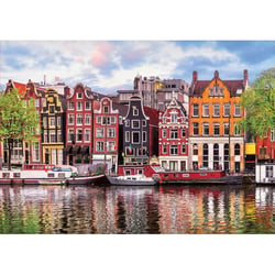 Puzzle amsterdam maisons dansantes 1000 pieces - collection pays-bas - educa 18458