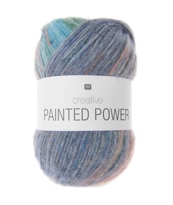Pelote de laine Creative Painted Power - 100GR - Rico Design 04 Multicolore Skies