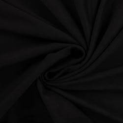 Tissu Suédine extensible Siena aspect daim uni  Noir