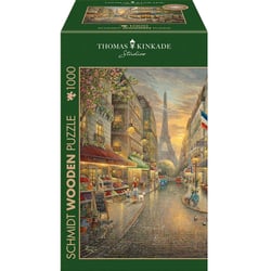 Puzzle en bois Paris pittoresque 1000 pcs - Schmidt Spiele