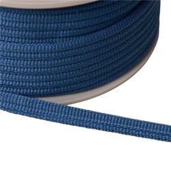 Bobine 20m Double cordon 9mm bleu/rouge bordeaux