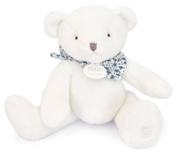 Doudou Ours en Peluche Blanc - Doudou et Compagnie