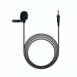 Microphone Lavalier Sans Fil 3.5mm Haute Fidélité Pour Caméra Qualité Pro YONIS