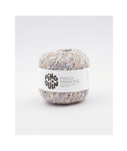 Fil bouclé Pingo PARADISE - Pingouin Arlequin Multicolore