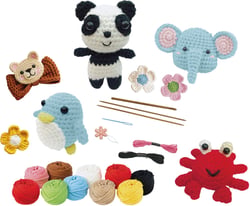 Mallette crochet 5 animaux - WDK GROUPE PARTNER