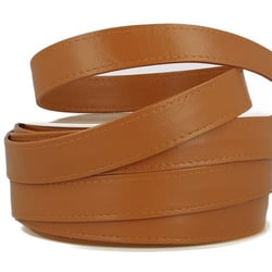 Bobine 10m Sangle simili cuir camel 25mm
