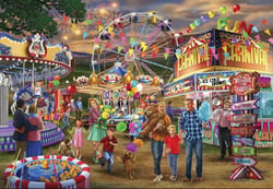 Puzzle 1000 pièces - Family Fun Carnival - Bluebird Puzzle
