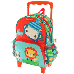 Sac à dos à roulettes maternelle Animaux Fisher Price 30 CM