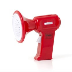 Mini megaphone Modificateur de voix - LEGAMI - Rouge
