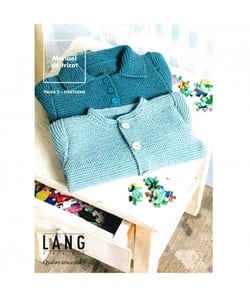 Manuel de tricot Partie 2 Finitions - Lang Yarns 3 Blanc
