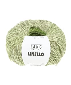 Pelote de lin et coton à tricoter Linello - 100GR - Lang Yarns 216 Vert