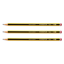 Crayon graphite STAEDTLER Noris - Hexagonal - Mine HB 2 mm - Lot de 3
