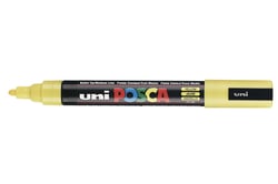 Lot de 12 Marqueurs pointe conique moyenne POSCA PC5M 1,8 - 2,5mm Jaune POSCA