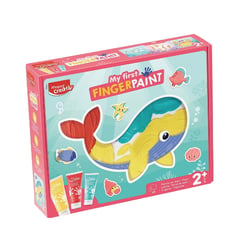 Kit complet Ma première peinture au doigt Maped - Multicolore - Pour enfant dès 2 ans